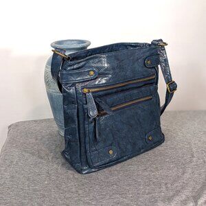 Baigio Blue Crossbody Purse (new)